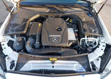 2017 Mercedes-Benz C 300 from USA, damaged, VIN 55SWF4JB3HU222236